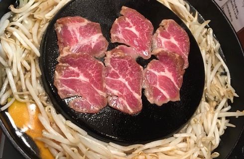 ジンギスカンとお肉